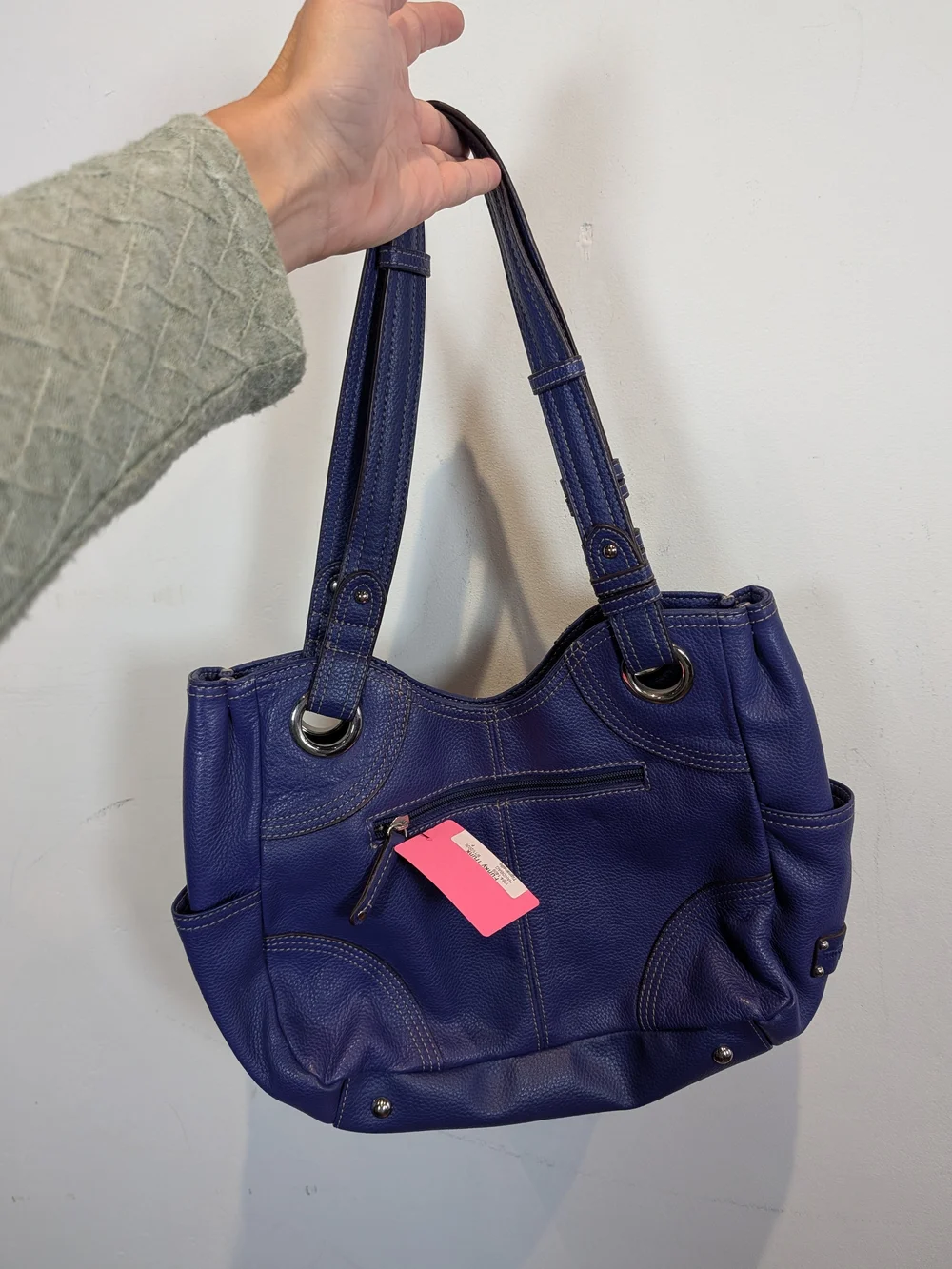 Tignanello Shoulder Bag in Deep Violet